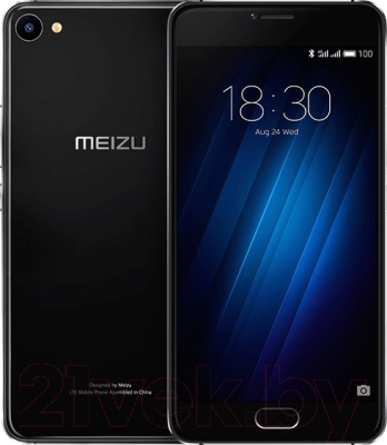 Смартфон Meizu U20 16GB / U685Q (черный)