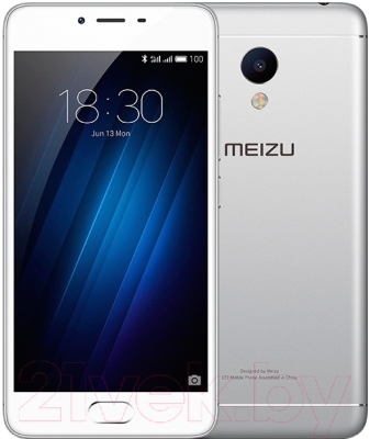 Смартфон Meizu M3S mini 16GB / Y685Q (серебристый)