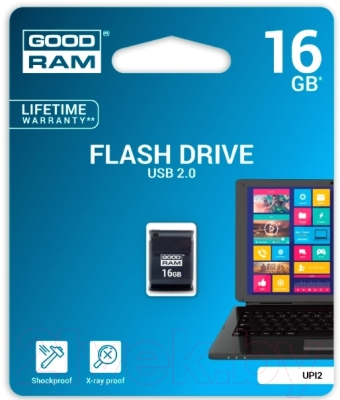 Usb flash накопитель Goodram UPI2 16GB (UPI2-0160K0R11) (черный)