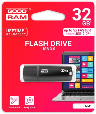 Usb flash накопитель Goodram UMM3 32GB (UMM3-0320K0R11)
