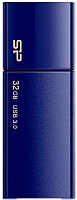 Usb flash накопитель Silicon Power Blaze B05 Blue 32GB (SP032GBUF3B05V1D) - 