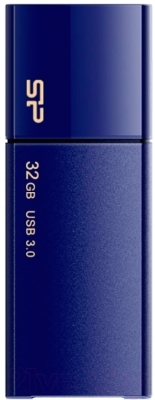 Usb flash накопитель Silicon Power Blaze B05 Blue 32GB (SP032GBUF3B05V1D)