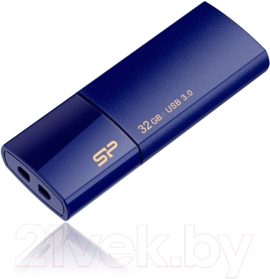 Usb flash накопитель Silicon Power Blaze B05 Blue 32GB (SP032GBUF3B05V1D)