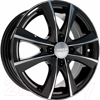 Литой диск SKAD Мальта Алмаз 15x6" 4x100мм DIA 60.1мм ET 45мм