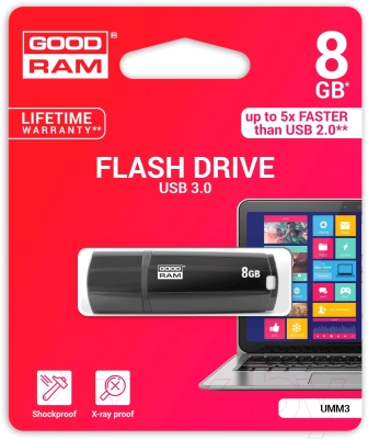 Usb flash накопитель Goodram UMM3 8GB (UMM3-0080K0R11)