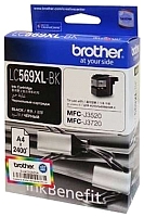 

Картридж Brother, LC569XLBK