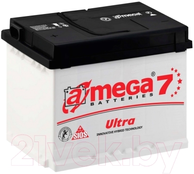 Автомобильный аккумулятор A-mega Ultra (50 А/ч)