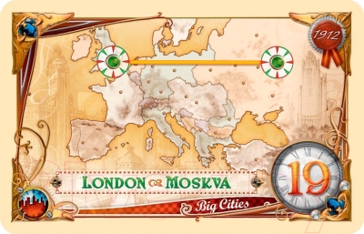 Дополнение к настольной игре Мир Хобби Ticket to Ride: Европа / 1912 (дополнение)
