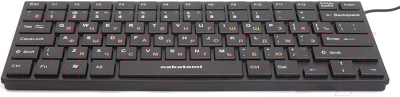 Клавиатура Nakatomi KN-20U (черный)