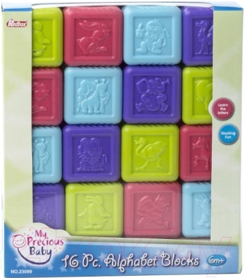 Развивающая игрушка RedBox Кубики "Алфавит" 23099