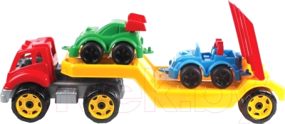 Набор игрушечных автомобилей ТехноК Автовоз с набором машин 3909