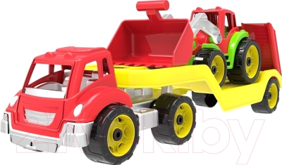 Набор игрушечных автомобилей ТехноК Автовоз с трактором 3916