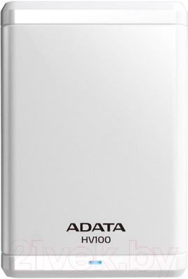 Внешний жесткий диск A-data HV100 1TB White (AHV100-1TU3-CWH)