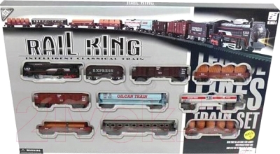 Железная дорога игрушечная Big Motors Rail King 19033-8