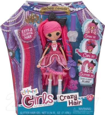 Кукла Lalaloopsy Girls Разноцветные волосы: Конфетти (537298)
