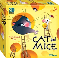Настольная игра Step Puzzle Кошки-мышки / 76099 - 
