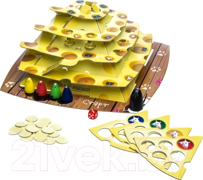 Настольная игра Step Puzzle Кошки-мышки / 76099