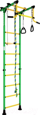 Детский спортивный комплекс Romana Комета 2 ДСКМ-2-8.00.Г.490.01-11 (зеленый/желтый)