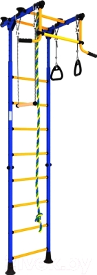 Детский спортивный комплекс Romana Комета 2 ДСКМ-2-8.00.Г.490.01-11 (синий/желтый)