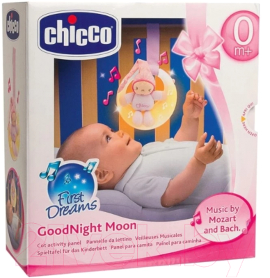 Подвеска на кроватку Chicco Луна 24261 (розовый)