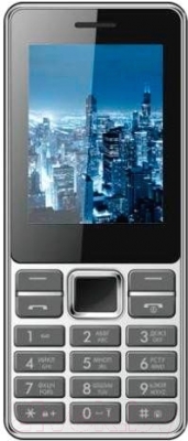 Мобильный телефон Vertex D514 (металлик/черный)