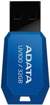 Usb flash накопитель A-data DashDrive UV100 Blue 32GB (UV100-32G-RBL)