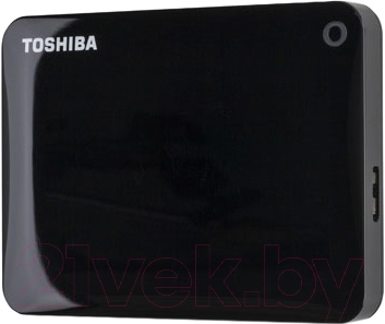 Внешний жесткий диск Toshiba Canvio Connect II 3TB Black (HDTC830EK3CA)