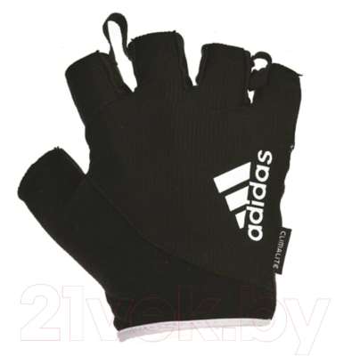 Перчатки для пауэрлифтинга Adidas ADGB-12321 (S, белый)