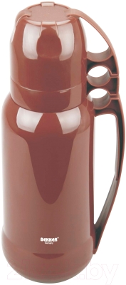 Термос для напитков Bekker BK-4331 (коричневый)