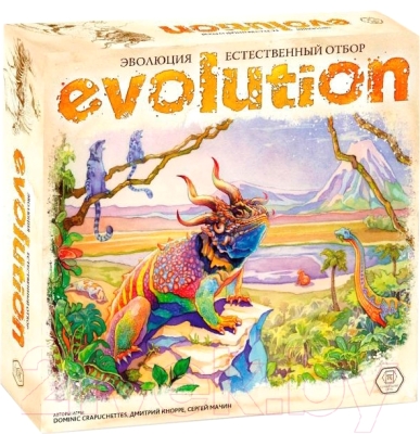 Настольная игра Правильные Игры Эволюция. Естественный отбор / 13-03-01