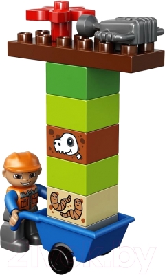 Конструктор Lego Duplo Экскаватор-погрузчик 10811