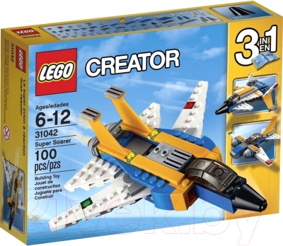 Конструктор Lego Creator Реактивный самолет 31042