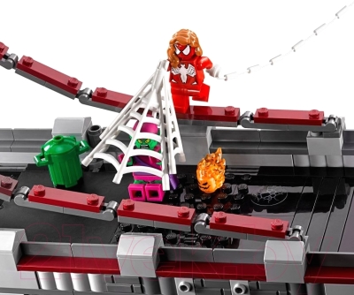 Конструктор Lego Super Heroes Человек-паук:последний бой воинов паутины 76057