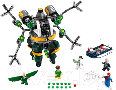 Конструктор Lego Super Heroes Человек-паук:в ловушке Доктора Осьминога 76059