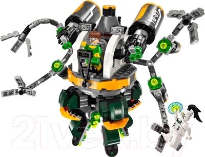 Конструктор Lego Super Heroes Человек-паук:в ловушке Доктора Осьминога 76059