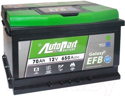 Автомобильный аккумулятор AutoPart Start-Stop EFB700 (70 А/ч)