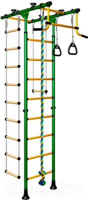 Детский спортивный комплекс Romana Комета 1 ДСКМ-2-8.06.Т.490.01-108 (зеленый/желтый)