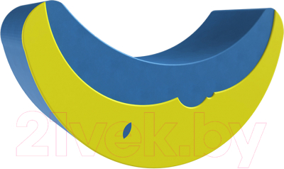 Контурная игрушка Romana Луна-качалка ДМФ-МК-01.10.00 (синий/желтый)