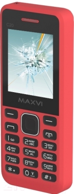 Мобильный телефон Maxvi C20 (красный)