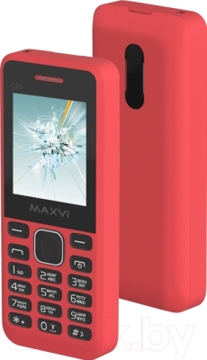 Мобильный телефон Maxvi C20 (красный)