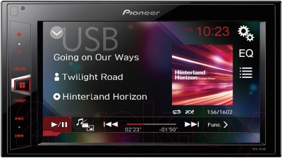 Бездисковая автомагнитола Pioneer MVH-AV190