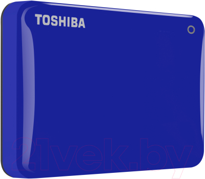 Внешний жесткий диск Toshiba Canvio Connect II 1TB Blue (HDTC810EL3AA)