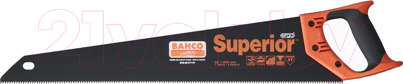 Ножовка Bahco Superior 2700-22-XT7-HP
