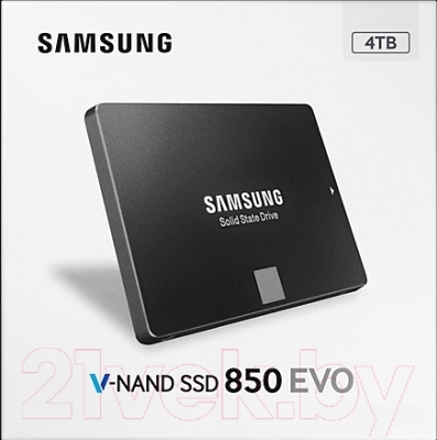 SSD диск Samsung 850 EVO 4TB (MZ-75E4T0BW)