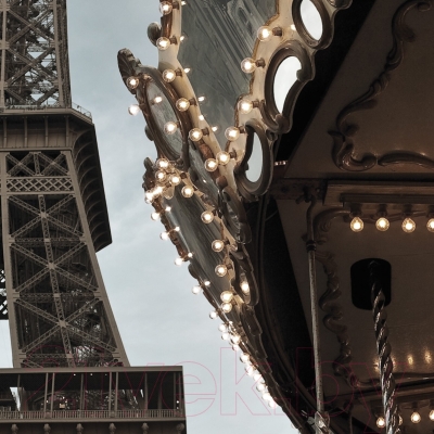 Фотообои листовые Komar Carrousel de Paris 1-602 (184x127)