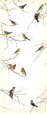 Фотообои листовые Komar Birds 2-1014 (92x220)