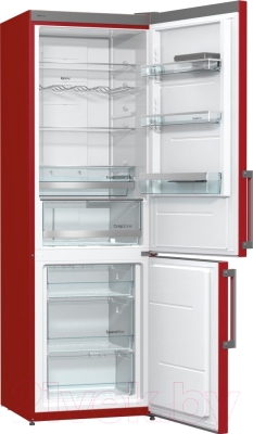 Холодильник с морозильником Gorenje NRK6192MR