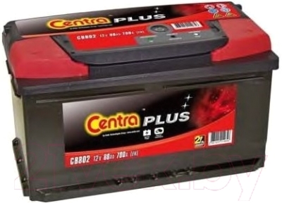 

Автомобильный аккумулятор Centra, Plus CB802