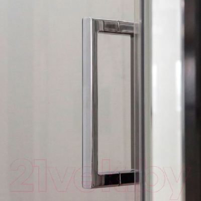 Душевая дверь Roltechnik Ambient Line AMD2/130 (хром/прозрачное стекло)