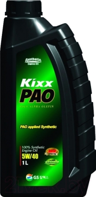 Моторное масло Kixx PAO 5W-40 (1л)